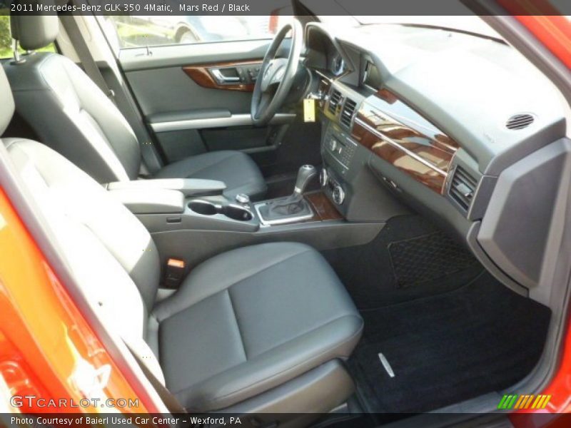Mars Red / Black 2011 Mercedes-Benz GLK 350 4Matic