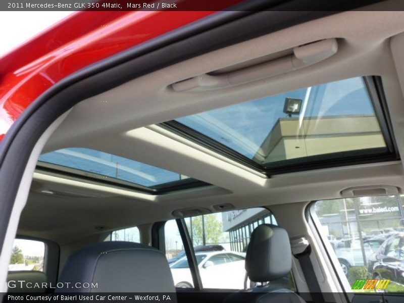 Mars Red / Black 2011 Mercedes-Benz GLK 350 4Matic