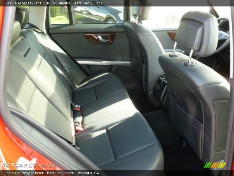 Mars Red / Black 2011 Mercedes-Benz GLK 350 4Matic