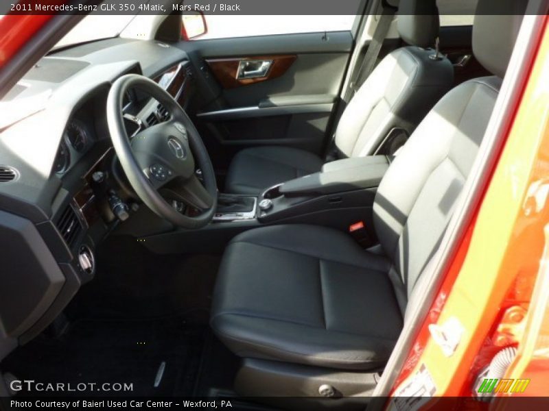 Mars Red / Black 2011 Mercedes-Benz GLK 350 4Matic
