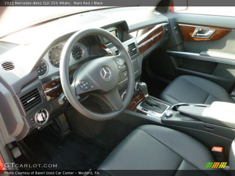 Mars Red / Black 2011 Mercedes-Benz GLK 350 4Matic
