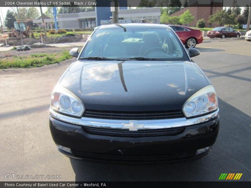Black / Gray 2004 Chevrolet Malibu LT V6 Sedan