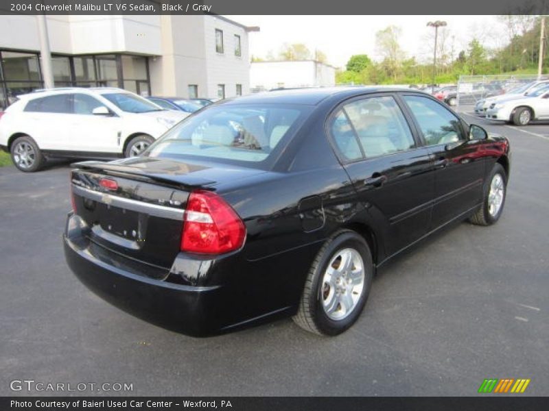 Black / Gray 2004 Chevrolet Malibu LT V6 Sedan