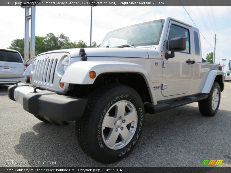 Front 3/4 View of 2012 Wrangler Unlimited Sahara Mopar JK-8 Conversion 4x4