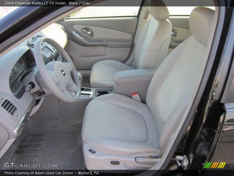 Black / Gray 2004 Chevrolet Malibu LT V6 Sedan