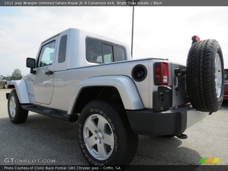  2012 Wrangler Unlimited Sahara Mopar JK-8 Conversion 4x4 Bright Silver Metallic
