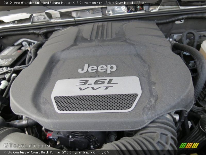  2012 Wrangler Unlimited Sahara Mopar JK-8 Conversion 4x4 Engine - 3.6 Liter DOHC 24-Valve VVT Pentastar V6
