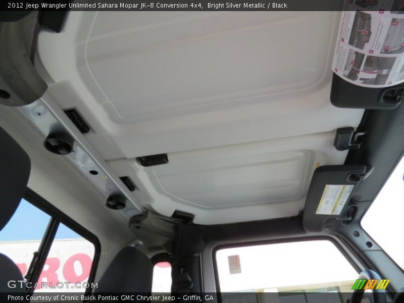 Bright Silver Metallic / Black 2012 Jeep Wrangler Unlimited Sahara Mopar JK-8 Conversion 4x4