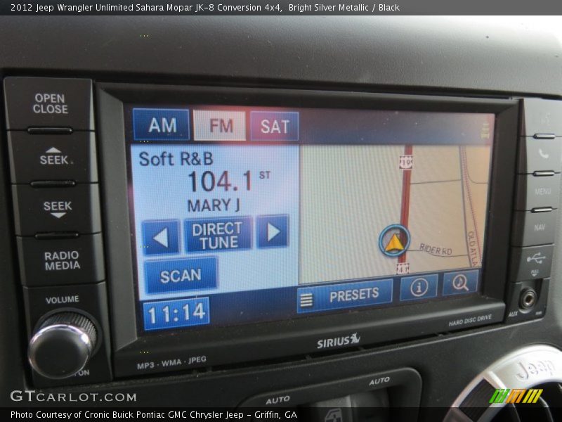 Navigation of 2012 Wrangler Unlimited Sahara Mopar JK-8 Conversion 4x4