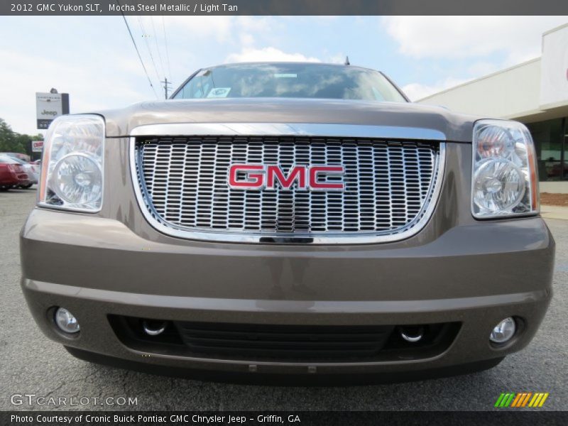 Mocha Steel Metallic / Light Tan 2012 GMC Yukon SLT