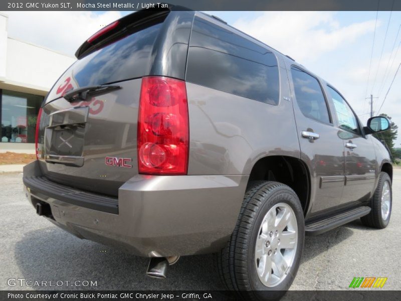 Mocha Steel Metallic / Light Tan 2012 GMC Yukon SLT