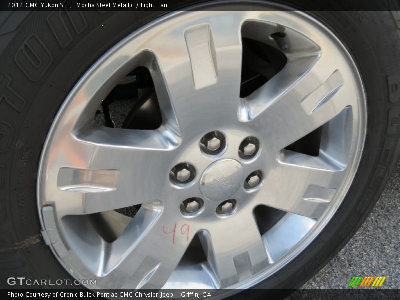 Mocha Steel Metallic / Light Tan 2012 GMC Yukon SLT
