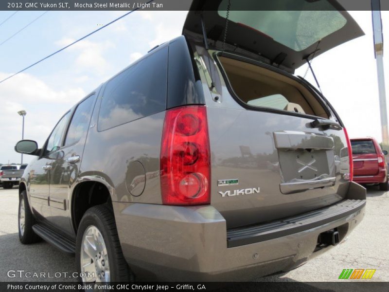 Mocha Steel Metallic / Light Tan 2012 GMC Yukon SLT