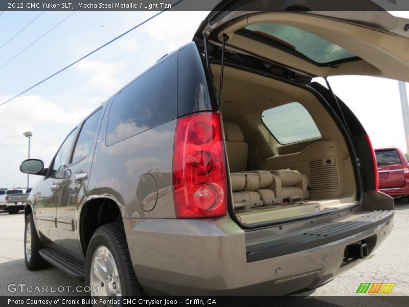 Mocha Steel Metallic / Light Tan 2012 GMC Yukon SLT