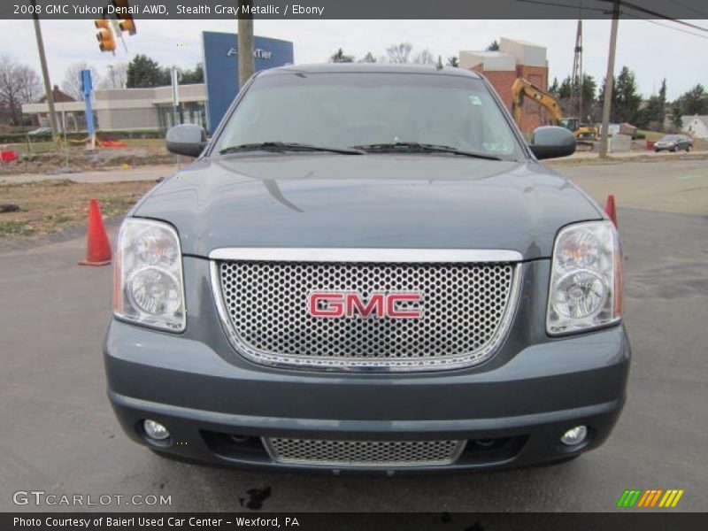 Stealth Gray Metallic / Ebony 2008 GMC Yukon Denali AWD