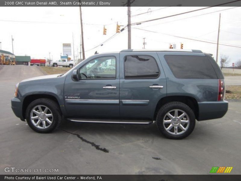 Stealth Gray Metallic / Ebony 2008 GMC Yukon Denali AWD