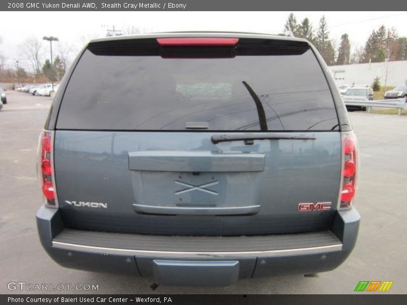 Stealth Gray Metallic / Ebony 2008 GMC Yukon Denali AWD