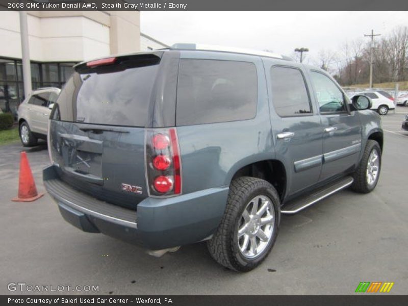 Stealth Gray Metallic / Ebony 2008 GMC Yukon Denali AWD