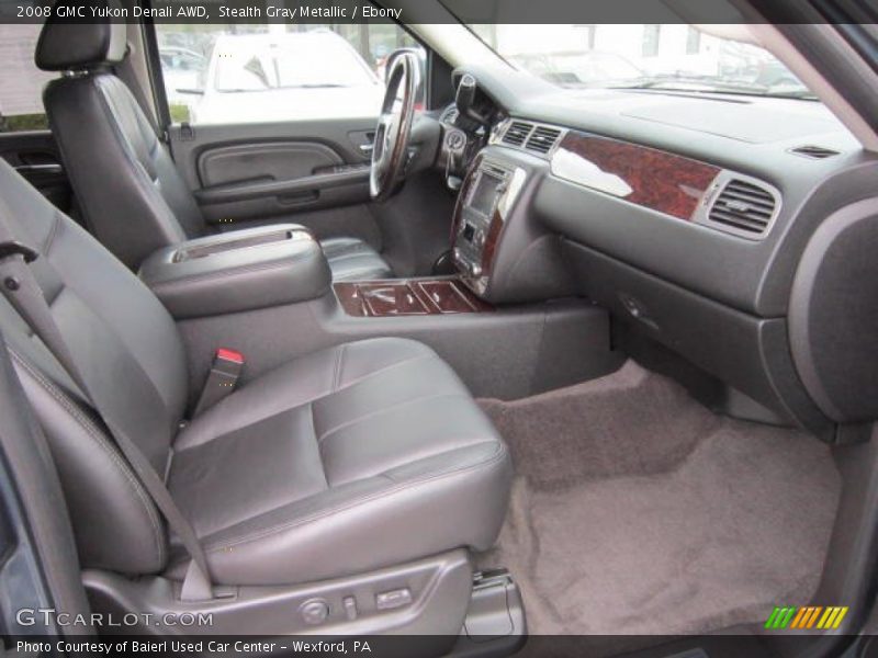 Stealth Gray Metallic / Ebony 2008 GMC Yukon Denali AWD