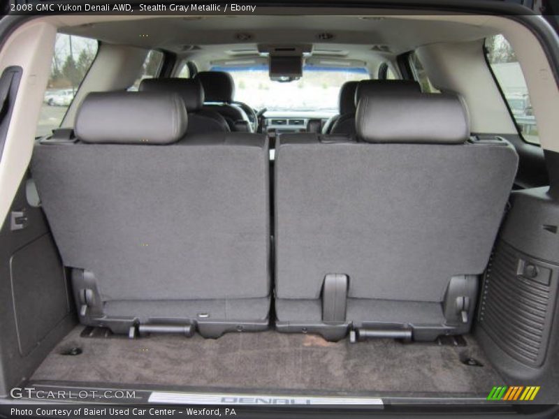 Stealth Gray Metallic / Ebony 2008 GMC Yukon Denali AWD