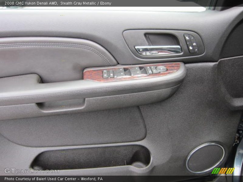 Stealth Gray Metallic / Ebony 2008 GMC Yukon Denali AWD