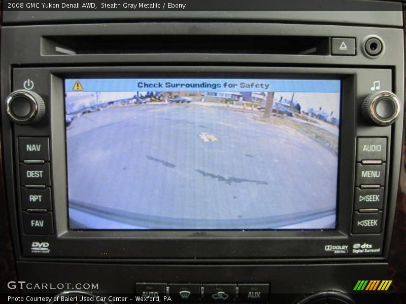 Stealth Gray Metallic / Ebony 2008 GMC Yukon Denali AWD