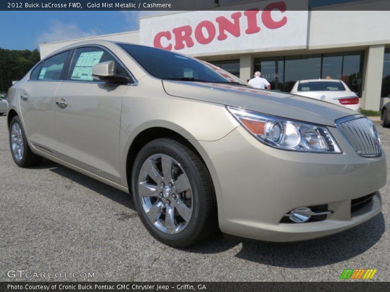 Gold Mist Metallic / Cashmere 2012 Buick LaCrosse FWD