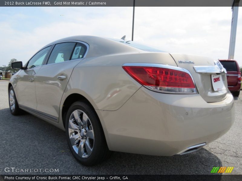 Gold Mist Metallic / Cashmere 2012 Buick LaCrosse FWD