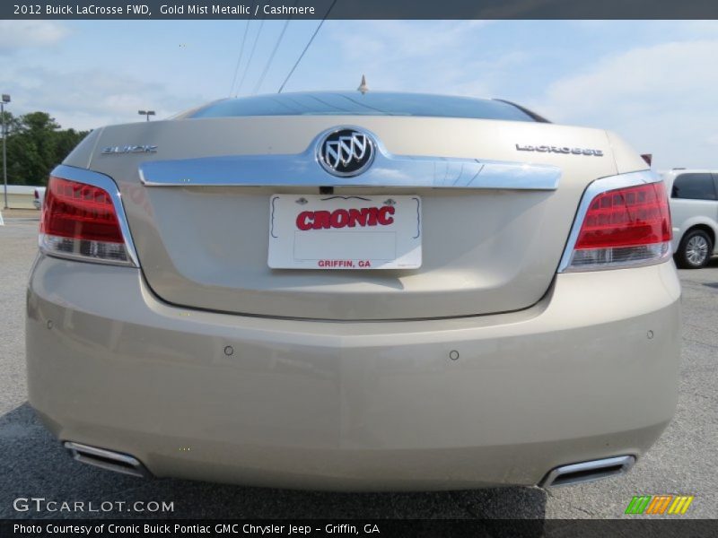 Gold Mist Metallic / Cashmere 2012 Buick LaCrosse FWD