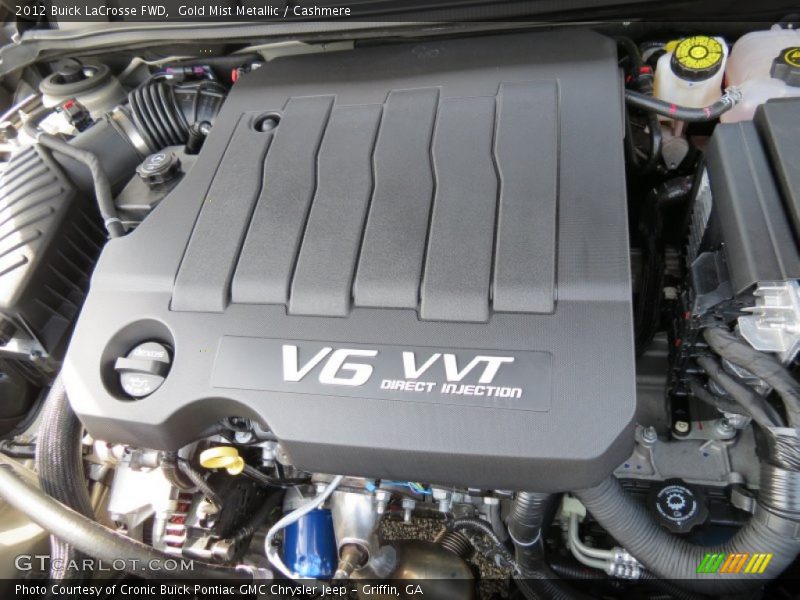 2012 LaCrosse FWD Engine - 3.6 Liter SIDI DOHC 24-Valve VVT V6