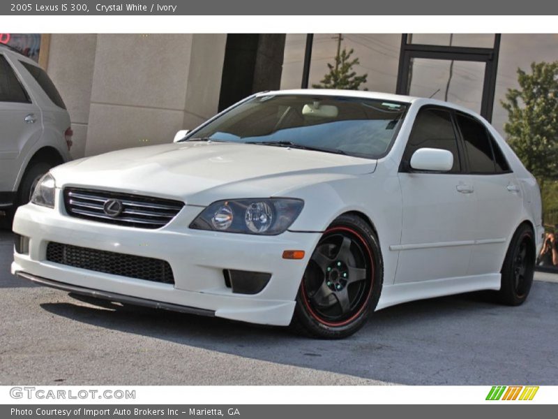 Crystal White / Ivory 2005 Lexus IS 300