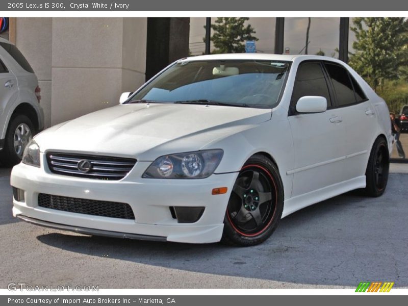 Crystal White / Ivory 2005 Lexus IS 300