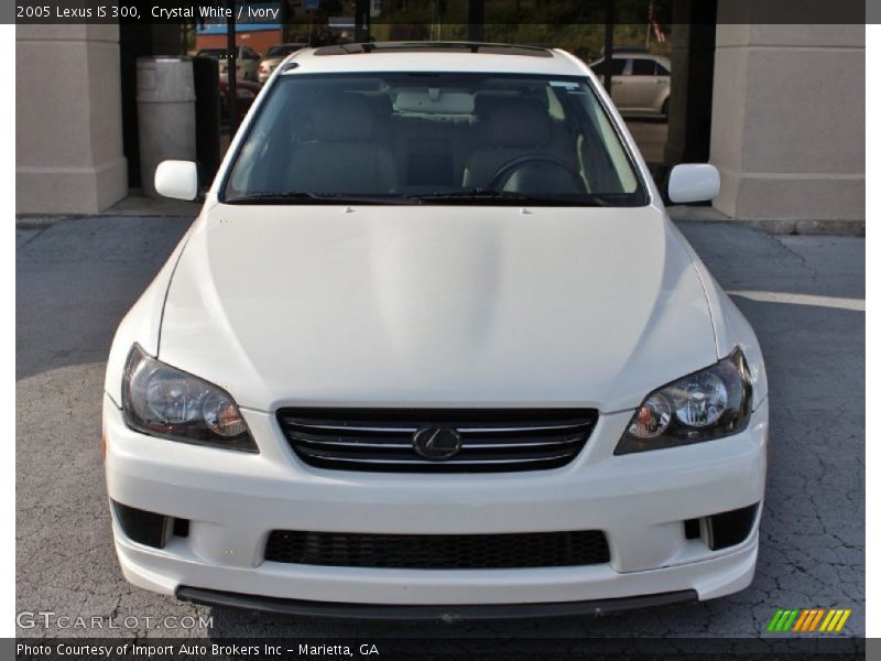 Crystal White / Ivory 2005 Lexus IS 300