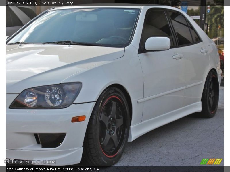 Crystal White / Ivory 2005 Lexus IS 300