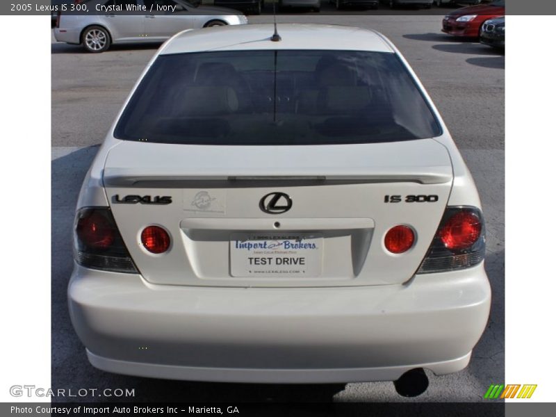 Crystal White / Ivory 2005 Lexus IS 300