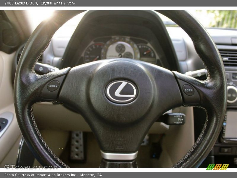 Crystal White / Ivory 2005 Lexus IS 300