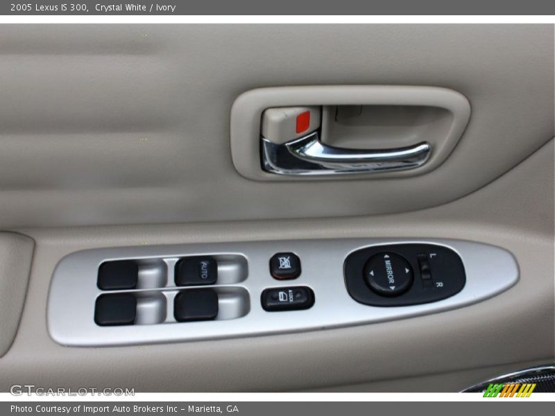 Crystal White / Ivory 2005 Lexus IS 300