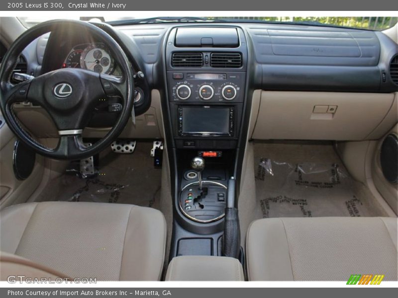 Crystal White / Ivory 2005 Lexus IS 300