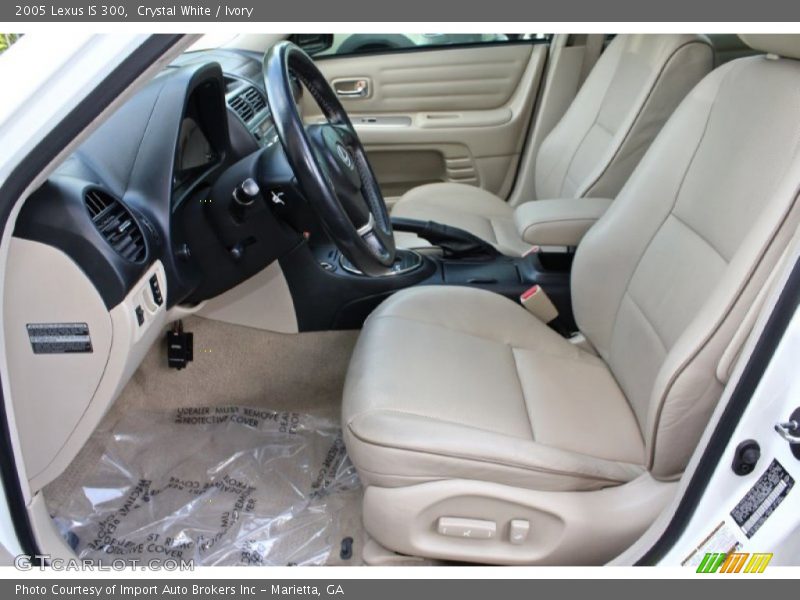 Crystal White / Ivory 2005 Lexus IS 300