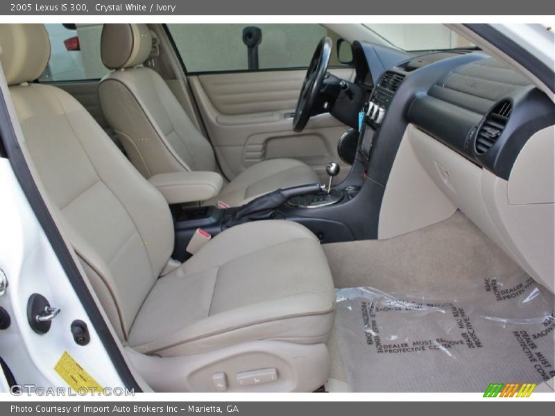 Crystal White / Ivory 2005 Lexus IS 300