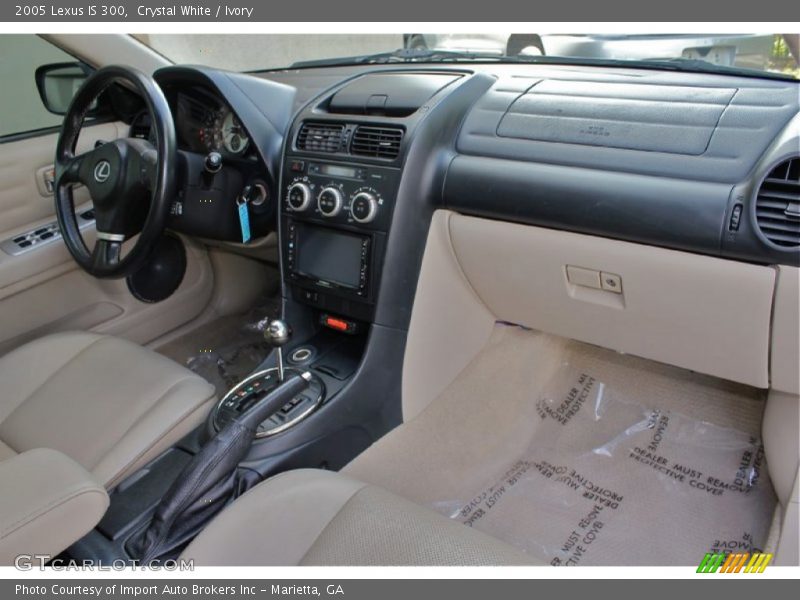 Crystal White / Ivory 2005 Lexus IS 300