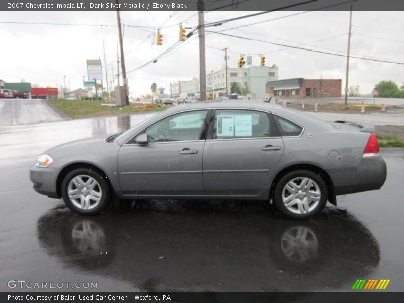 Dark Silver Metallic / Ebony Black 2007 Chevrolet Impala LT