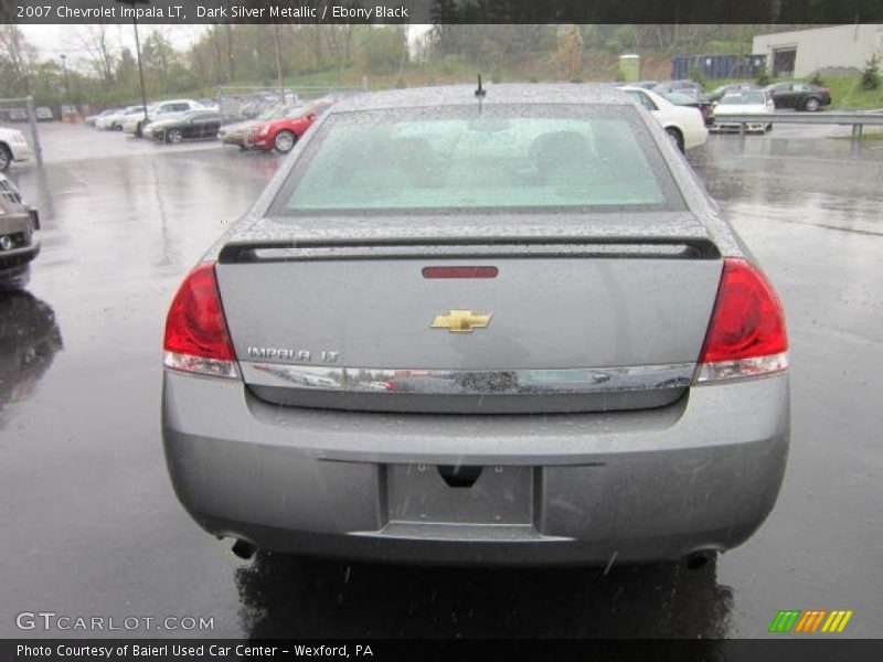 Dark Silver Metallic / Ebony Black 2007 Chevrolet Impala LT