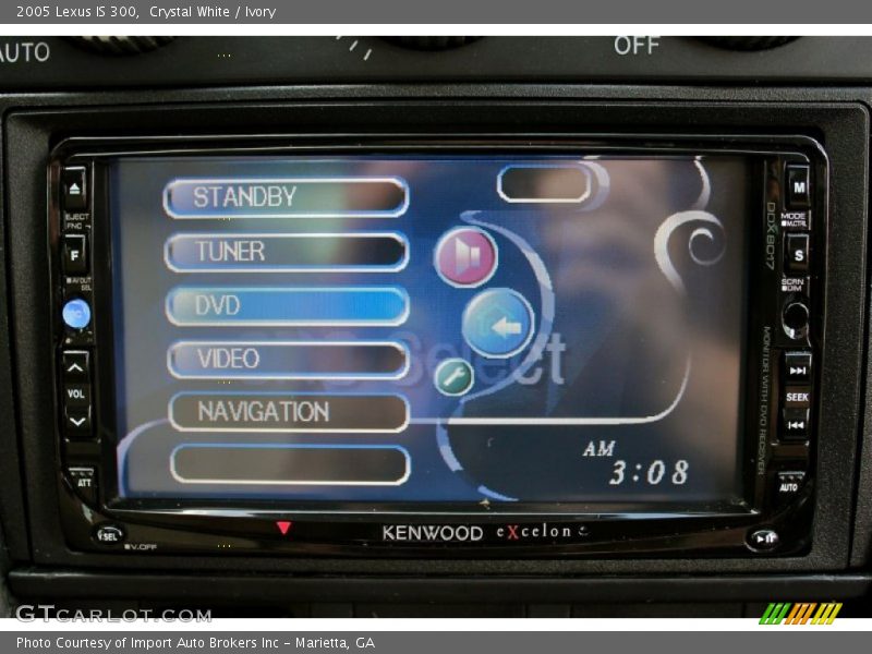 Crystal White / Ivory 2005 Lexus IS 300