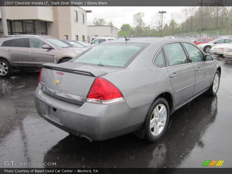 Dark Silver Metallic / Ebony Black 2007 Chevrolet Impala LT