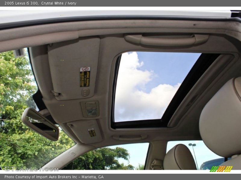 Crystal White / Ivory 2005 Lexus IS 300