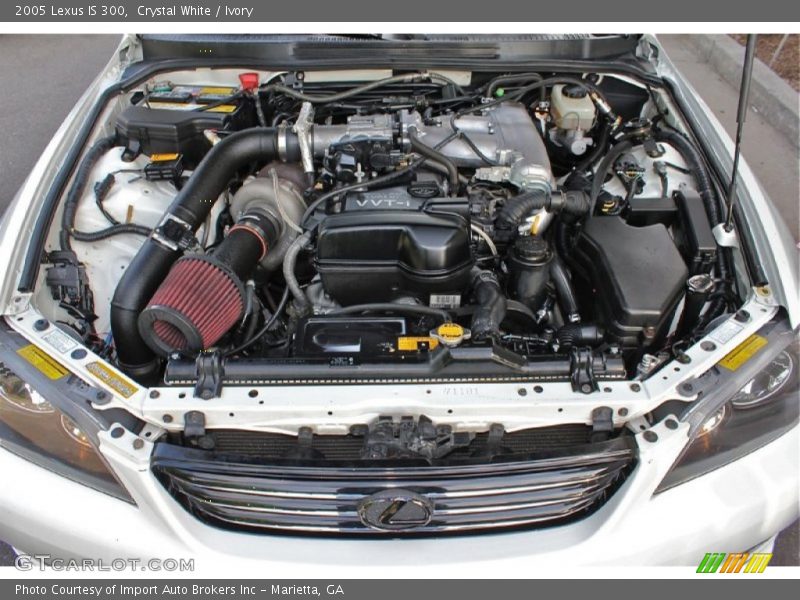 Crystal White / Ivory 2005 Lexus IS 300