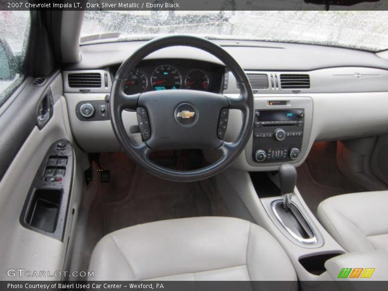 Dark Silver Metallic / Ebony Black 2007 Chevrolet Impala LT