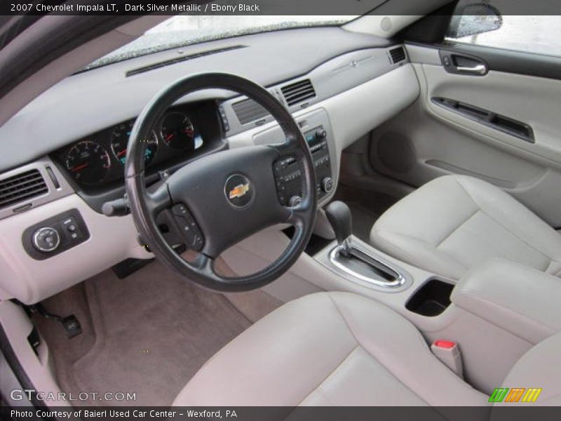 Dark Silver Metallic / Ebony Black 2007 Chevrolet Impala LT