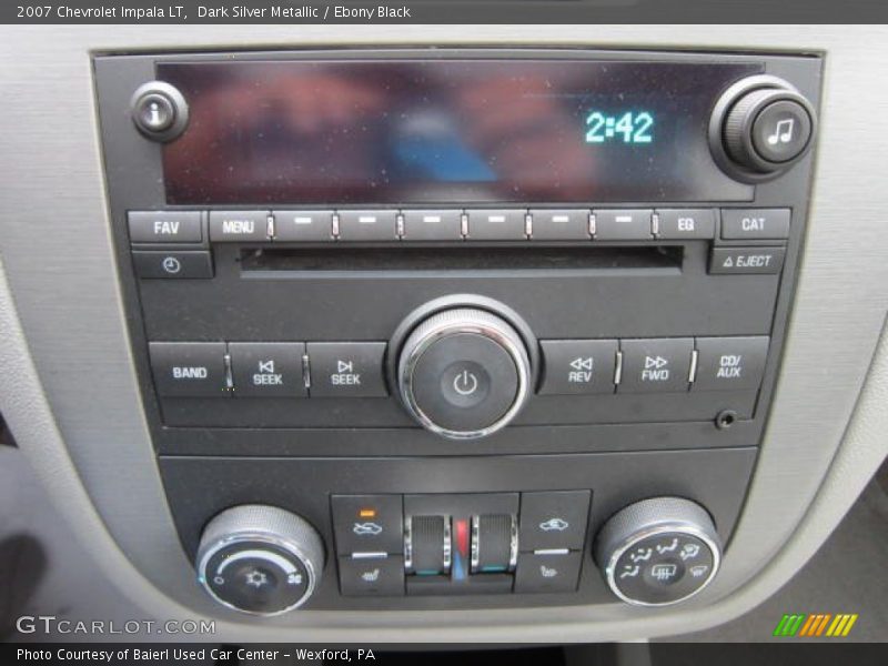 Dark Silver Metallic / Ebony Black 2007 Chevrolet Impala LT